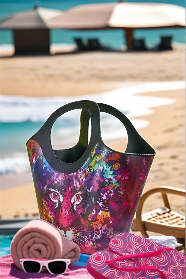 Tiger Desenli El Çantası - 1