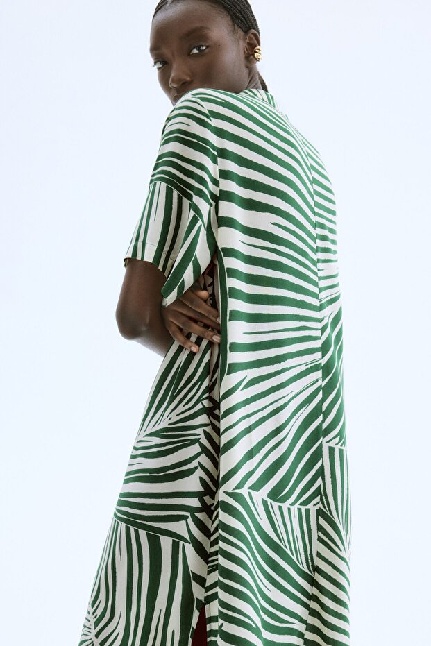 Viskoz Tunik Elbise - 6