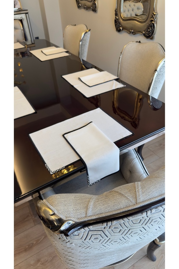 Zincir Desen 6'lı Set - 3