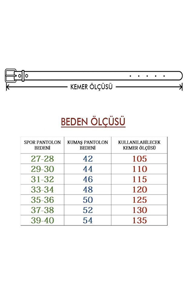 Erkek Kemer, ( 2 Adet ), Elastik - 2