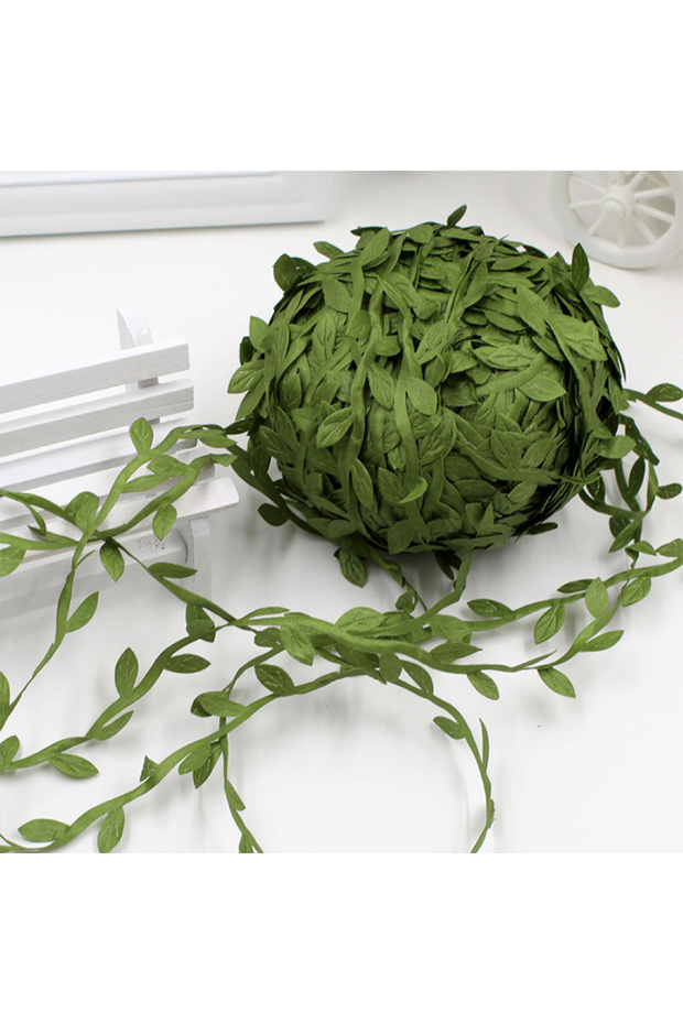 20 meter 1 roll of 20 meter fabric simulation willow leaf rattan home decoration DIY accessories dec