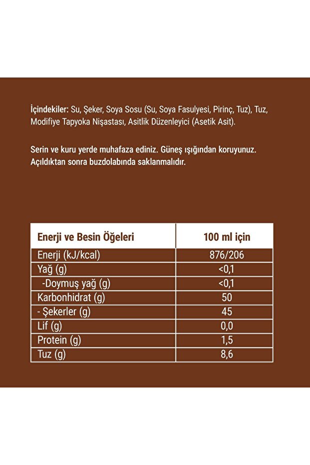 Teriyaki Sos 200 CC Cam - 4