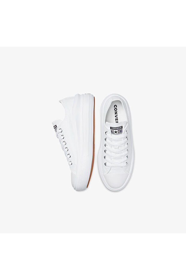 Chuck Taylor All Star Move női fehér alkalmi cipő - 4