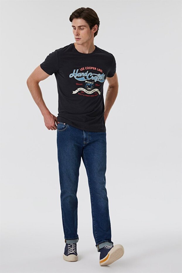 Ricky men's high-rise straight fit comfort jeans - blue