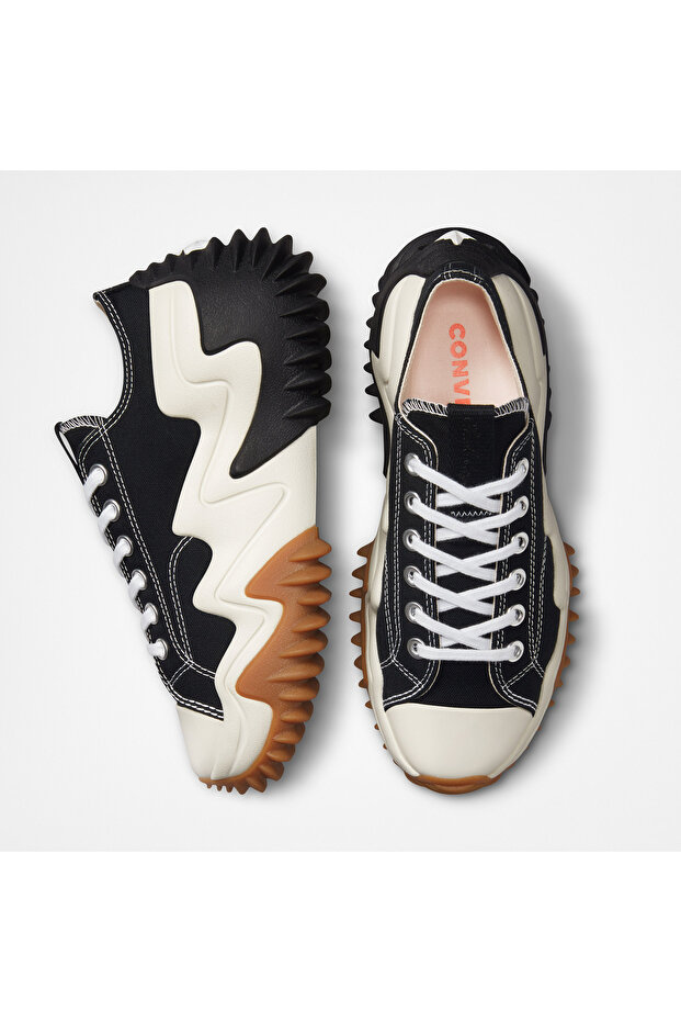 Run Star Motion Cx Canvas Platform Unisex Siyah Sneaker - 5