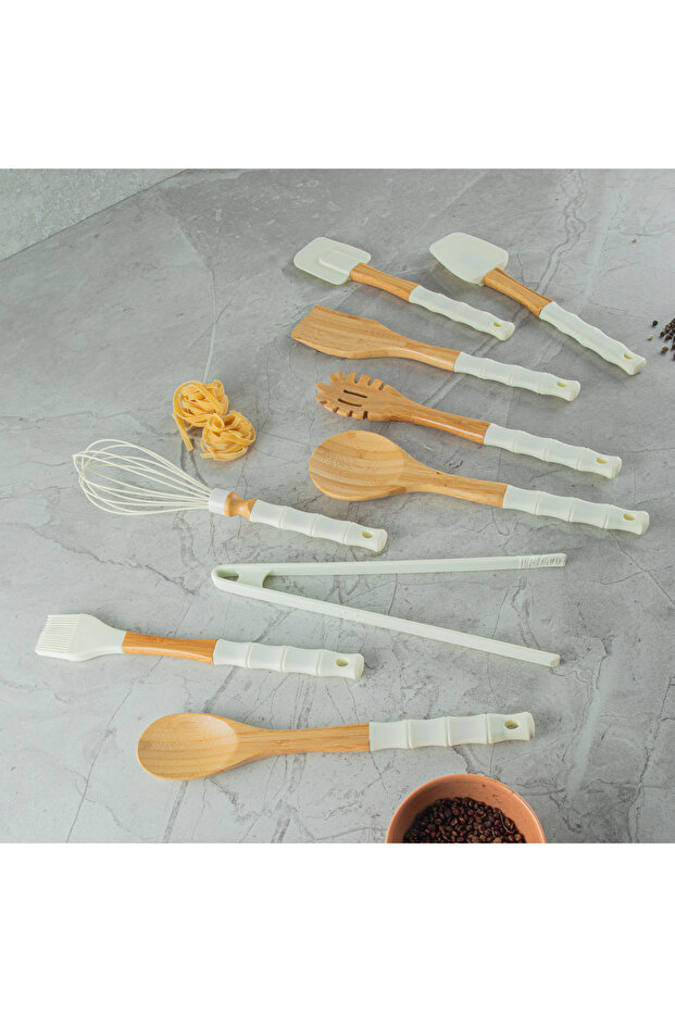 9 Parça Servis Seti Beyaz - 3