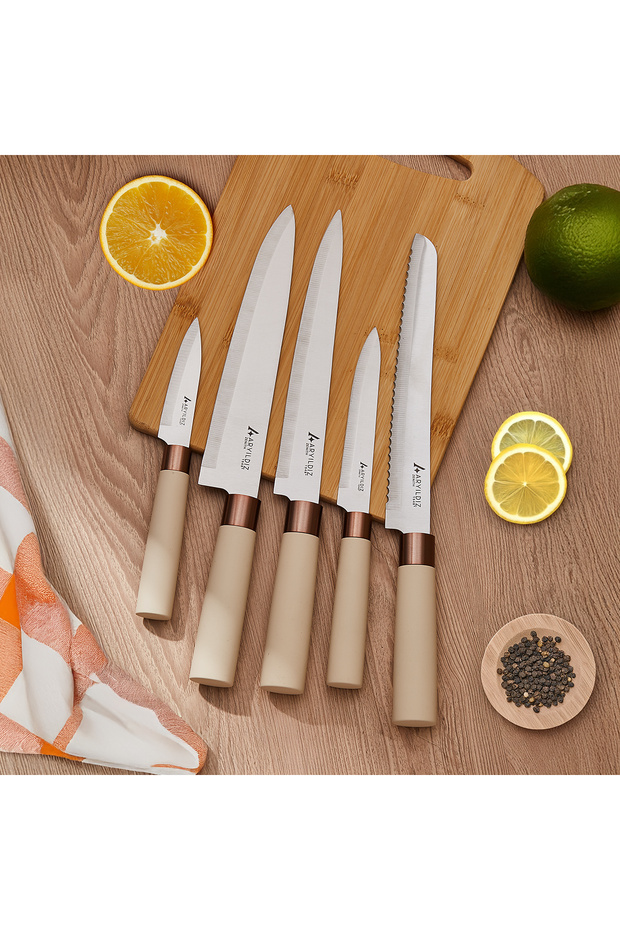 Zenith 6 Parça Blok Bıçak Seti - 2