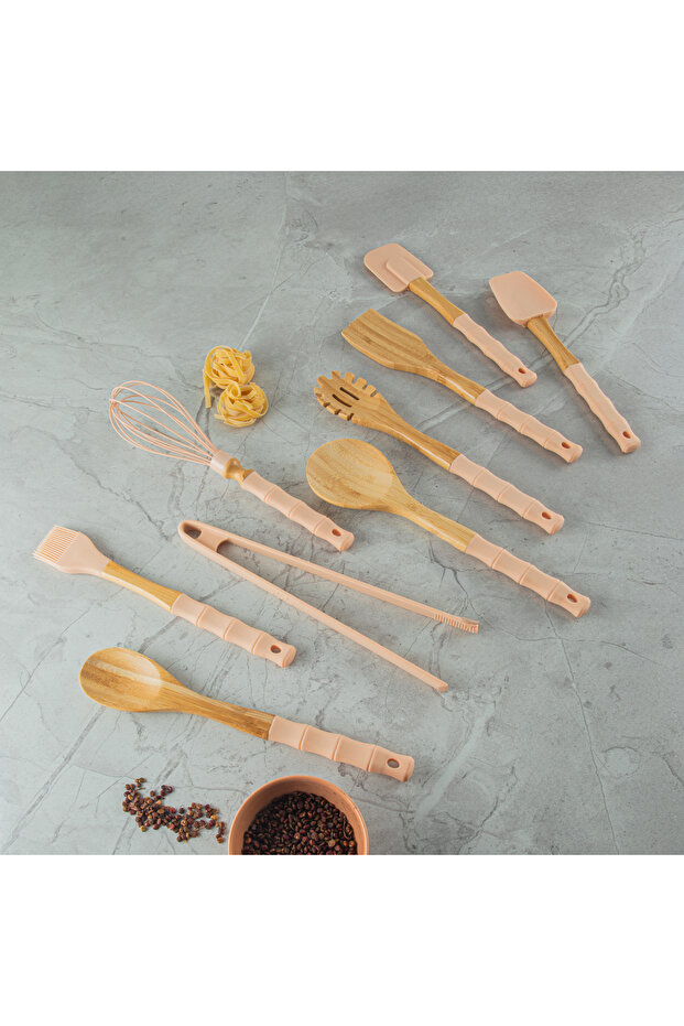 9 Parça Servis Seti Pudra - 2