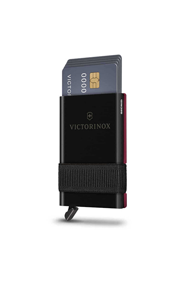 Secrid Smart Card Wallet Pocket Knife Red
