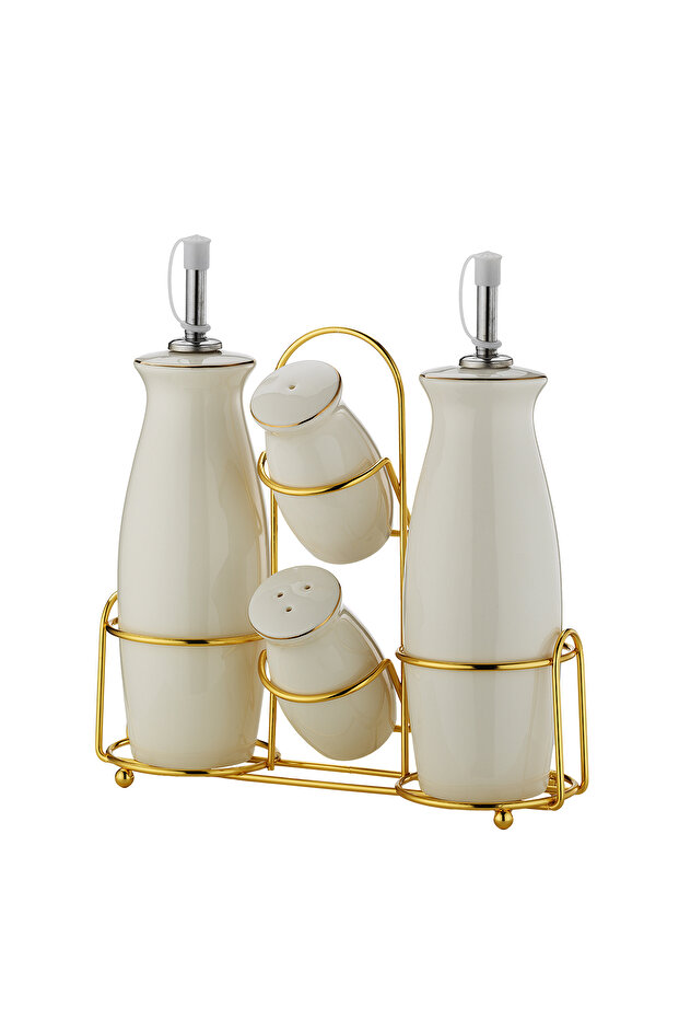 Lunar Gold 4 Parça Sofra Seti - 1