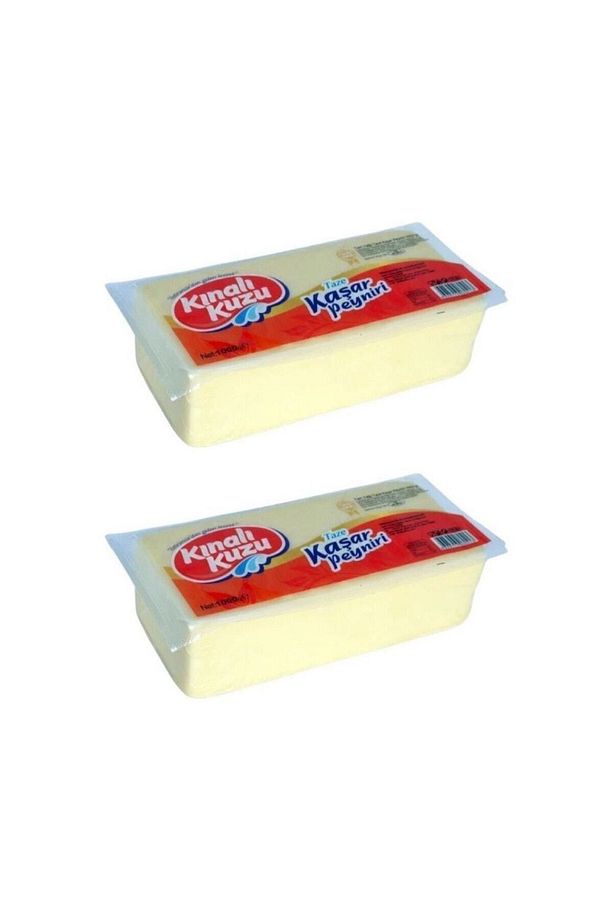 Taze Kaşar Peyniri 1000grx2 Adet - 1