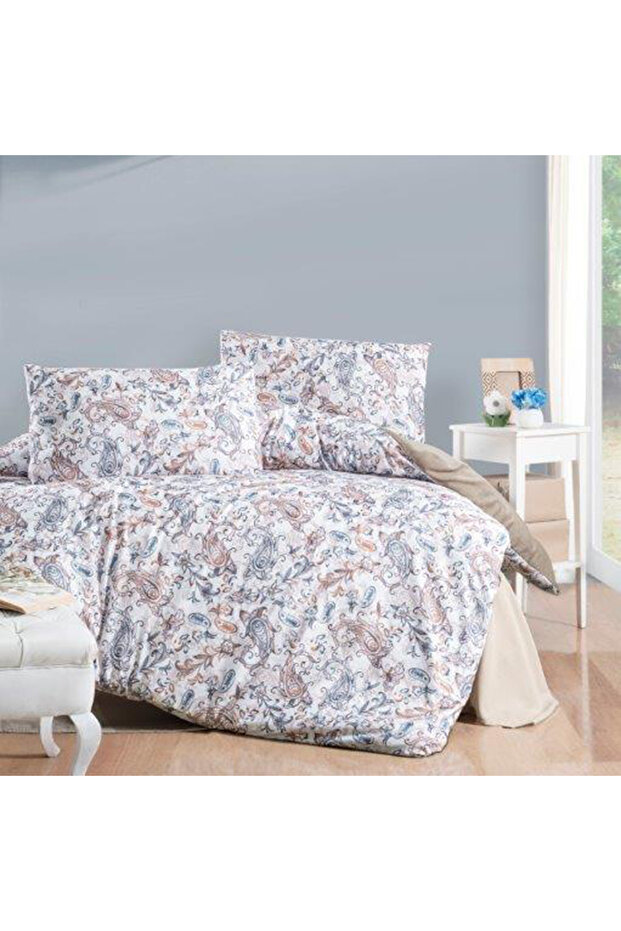 Home Exclusive Satin Duvet Cover Double Rainy
