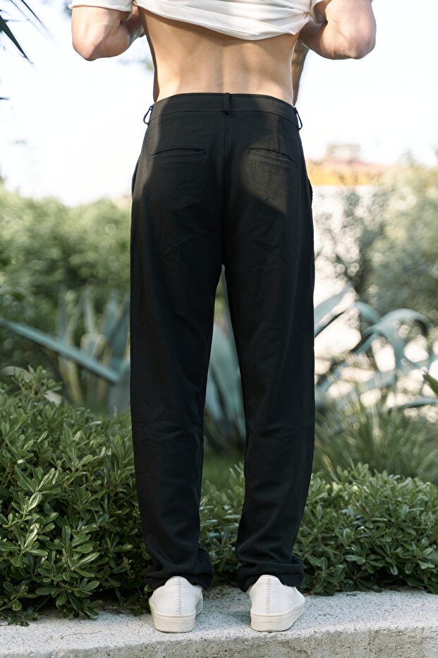 Glenn Erkek Siyah Pantolon - 5