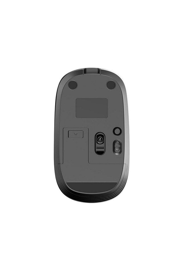 Ws209 Dual Mod Bluetooth Ve Kablosuz Şarj Edilebilir Optik Mouse Siyah - 4