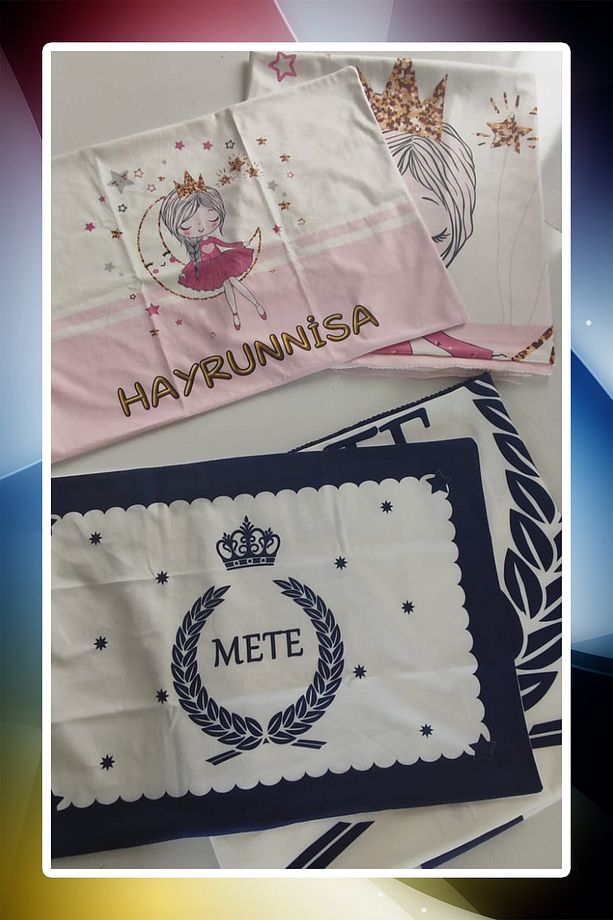 Isim Yazdırılabilir Sünnet Yatak Örtüsü Takımı Mkt-4039 - 4