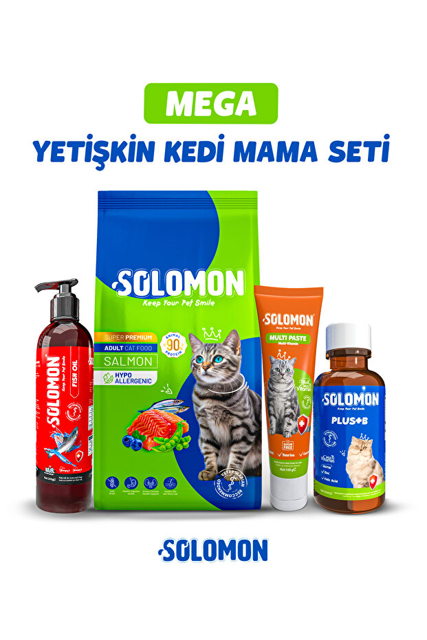 Mega Yetişkin Kedi Mama Seti