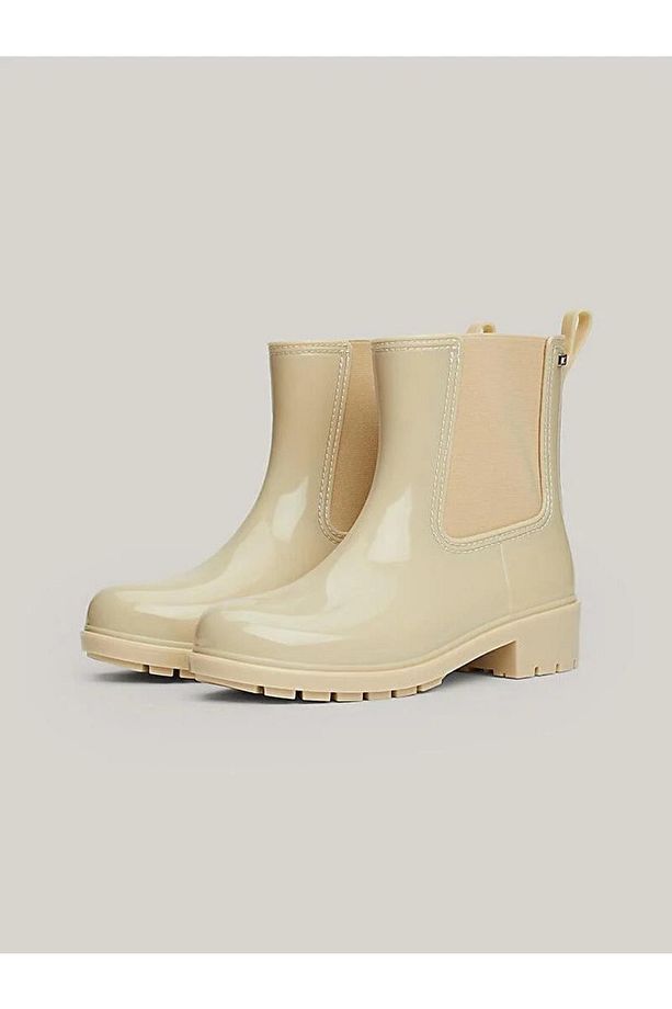 Kadın Kışlık Su Geçirmez Lastikli Kaydırmaz Taban Bej Bot & Bootie FW0FW08213-AEX - 2