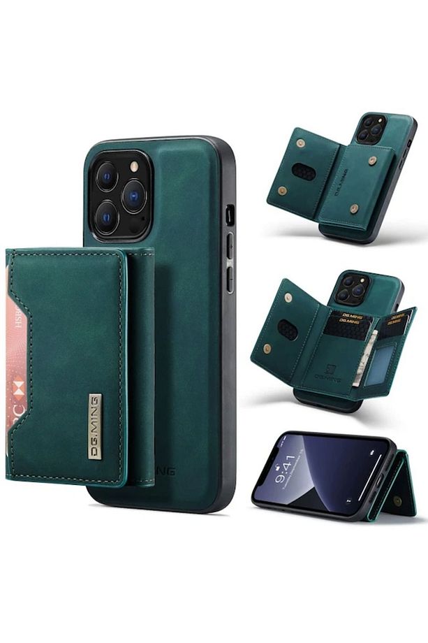 Iphone 11 DG Mıng 2 Parça Ayrılabilir Güçlü Manyetik Cüzdanlı Kılıf - 3