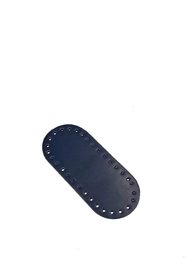 Oval Bag Base Length 14 cm - Width 6 cm (Navy Blue)