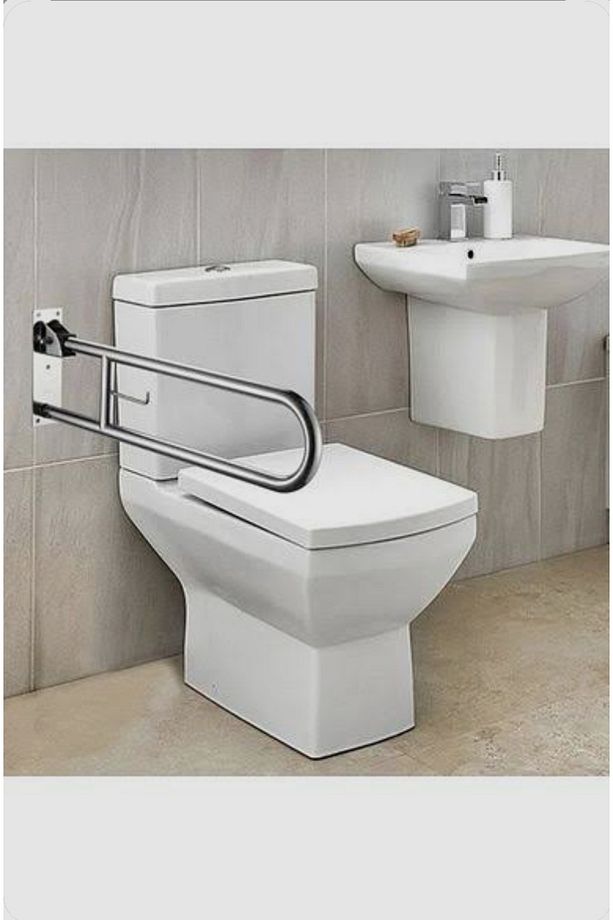 Wc Kağıtlıklı Hareketli Mafsallı Engelli TUTUNMA BARI Q32 ÇAPINDA PASLANMAZ - 1