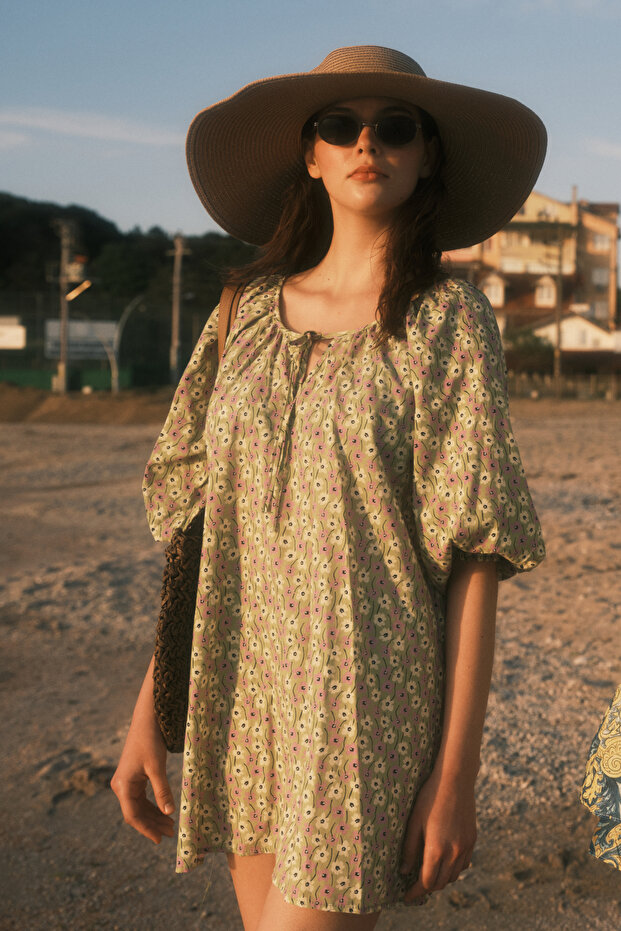 Pareo Beach Dress 22327 Green
