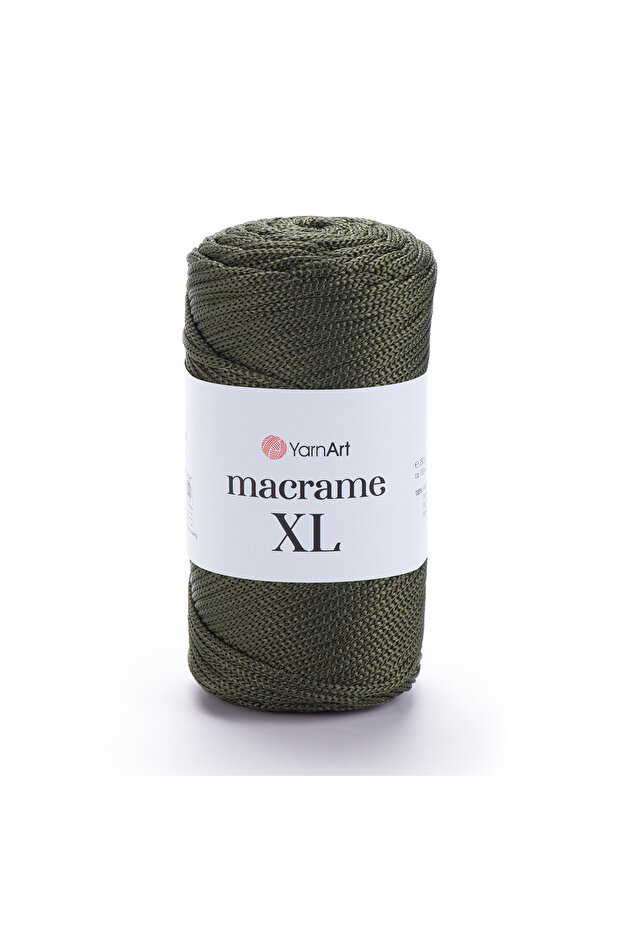 Macrame Xl - Macrame Hand Knitting Yarn Khaki-164