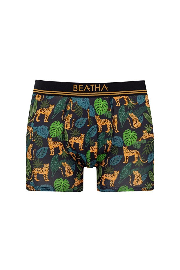 Leopar Baskılı Boxer - 1
