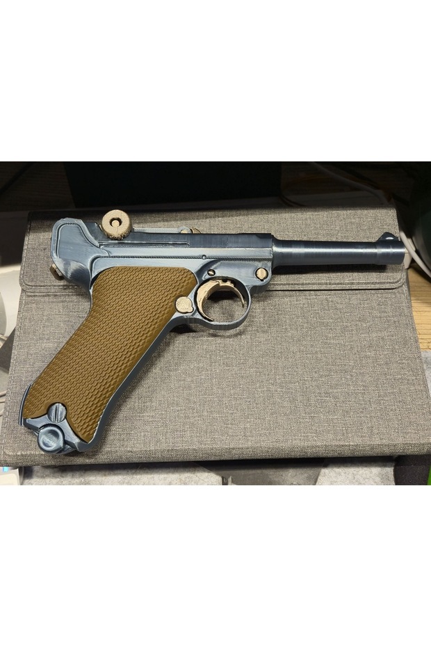 Luger P08 Koleksiyonluk Silah Maketi - 1