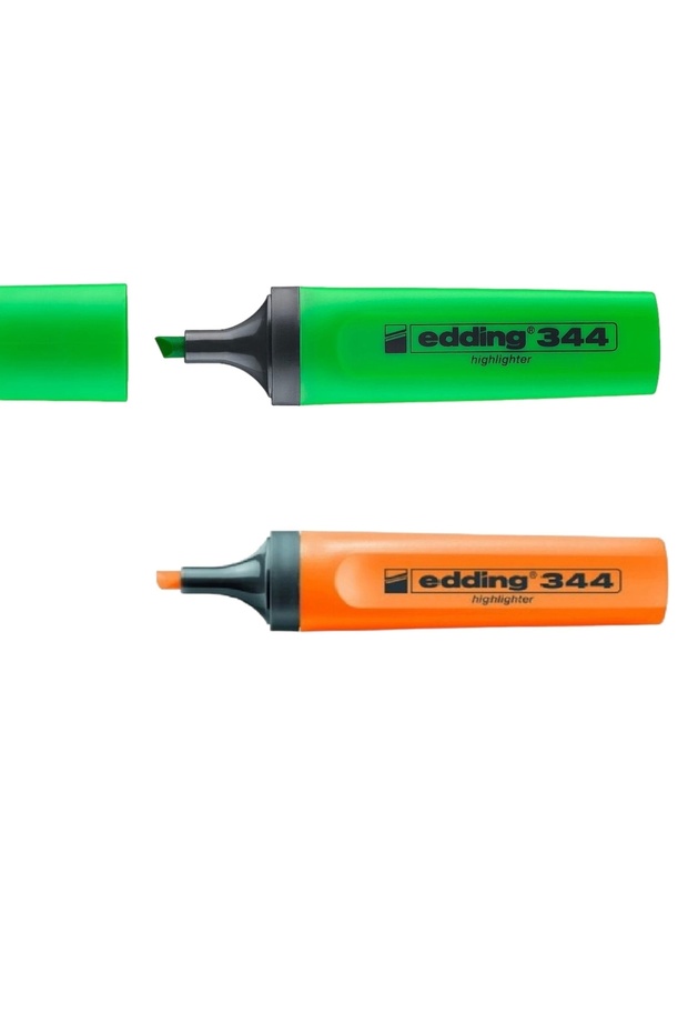 قلم تمييز Edding E-344 - أخضر/برتقالي - 1