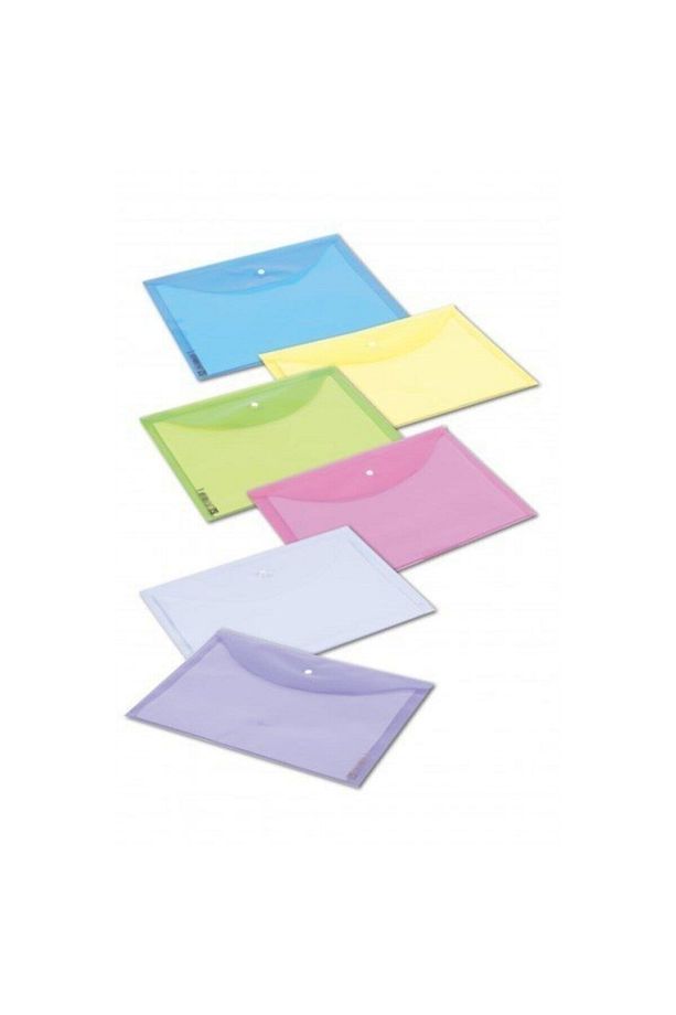 Çıtçıtlı Dosya Şeffaf A4 12'li (1 PAKET 12 ADET) - 2
