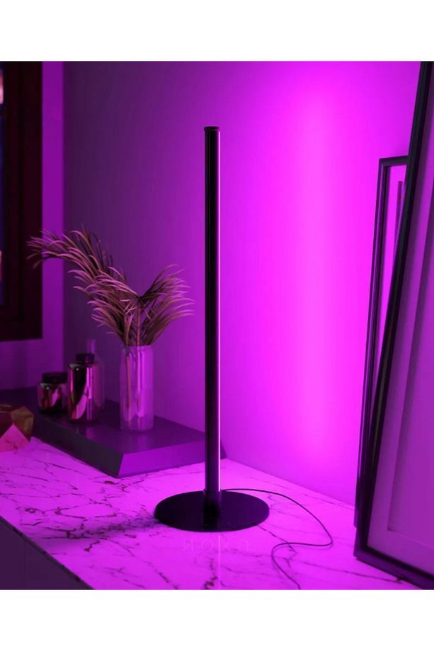 Bluetooth Kontrollü Mini Led Lambader Masaüstü 50 Cm Full Rgb - 4