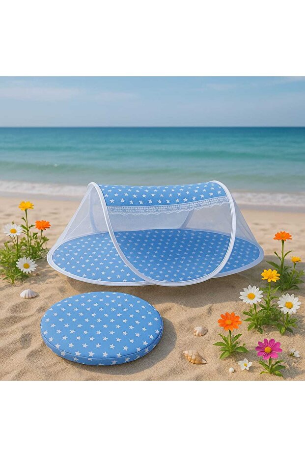 Ready Easy Installation Fly Pest Sun Protection 0-3 Years Old Children's Mosquito Net with Folding Bag
