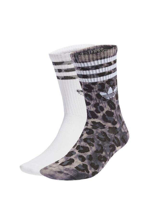 Leopard Crew Socks 2 Pairs - 5