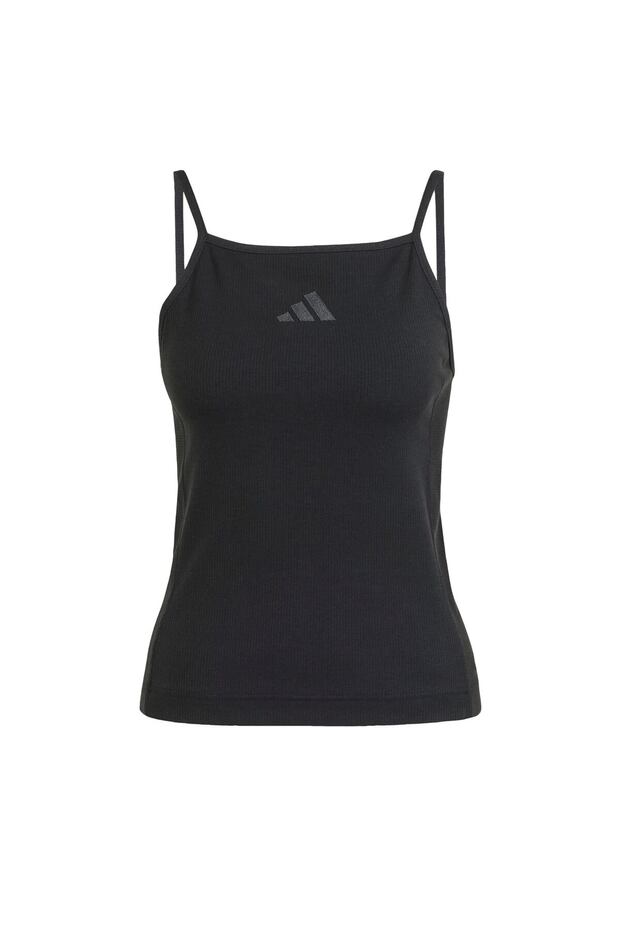 JJ1224-K adidas W Rıb Top Kadın T-Shirt Siyah - 7