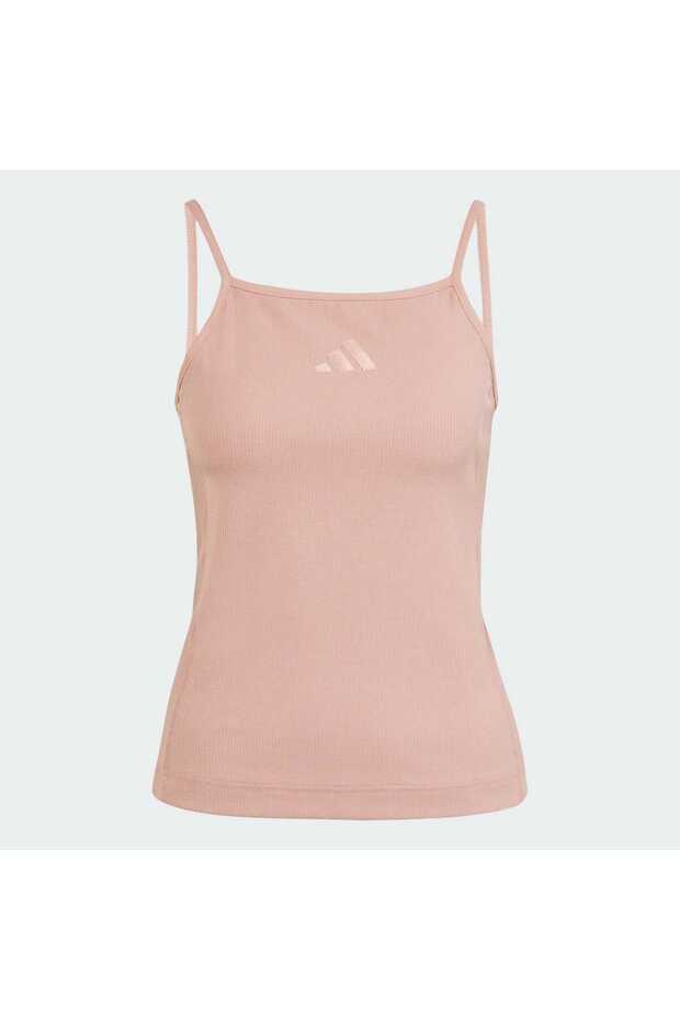JJ1222-K adidas W Rıb Top Kadın T-Shirt Pembe - 3