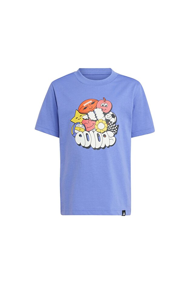 Jı6692-c Lk Fun Tee çocuk T-shirt Mavi - 8