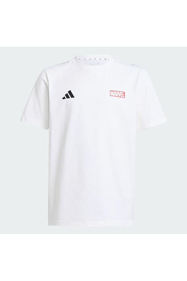 Baskılı Beyaz Erkek Çocuk T-Shirt JF3636-J MRVL MS GFX T - 3