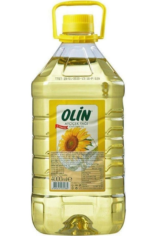 Olin Ayçiçek Yağı 4 Lt - 1