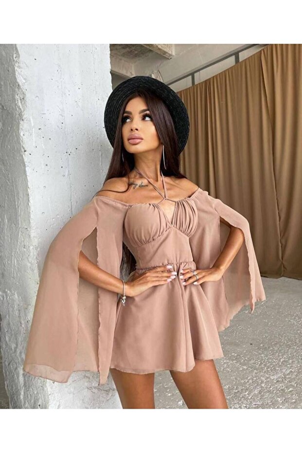 kadın şifon tulum - 5