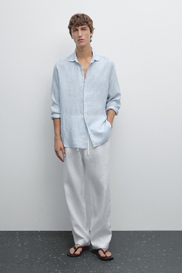 Regular fit striped shirt - 1