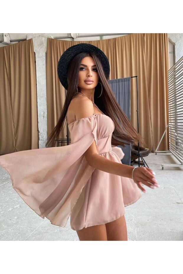 kadın şifon tulum - 1