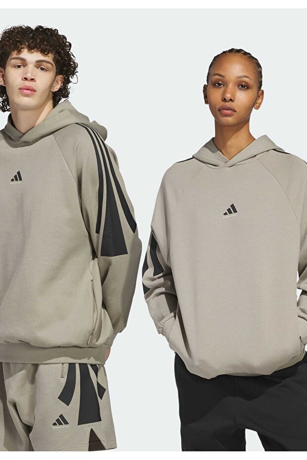 Basketball Spacer Kapüşonlu Üst (UNİSEX) - 8