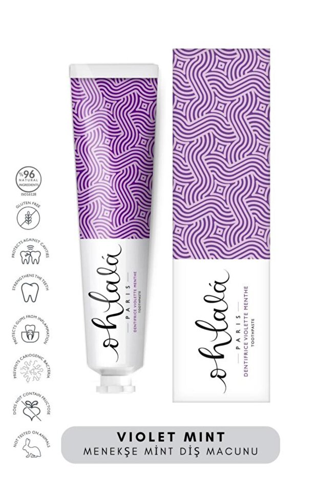 Ohlala Violet Toothpaste Mint 75ml - 1