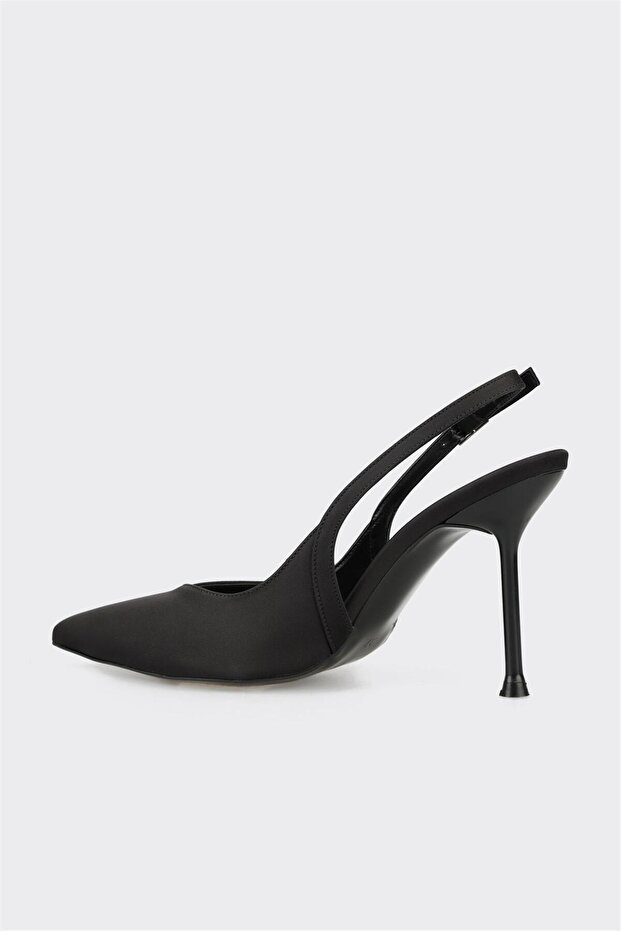 Schwarze Damenschuhe mit Absatz - 3