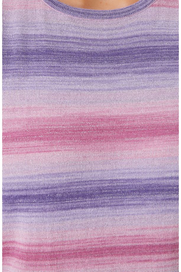 Pembe Triko Elbise - 5