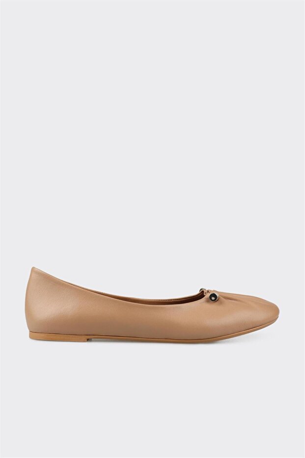 Natural Leather Women's Casual Shoes