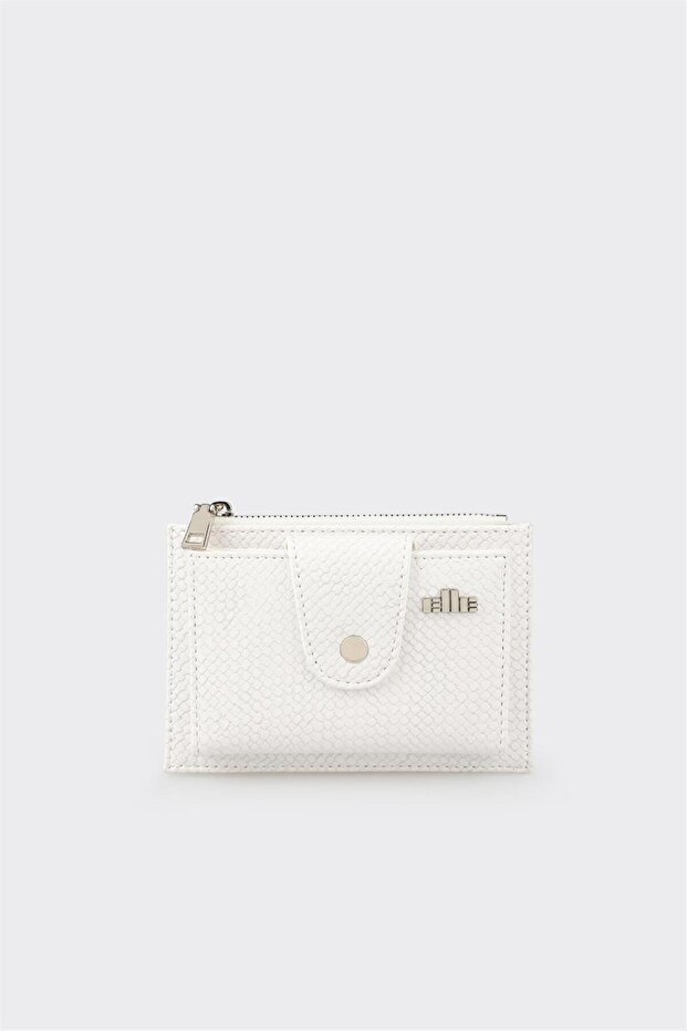Ekru Kadın Cüzdan - 1