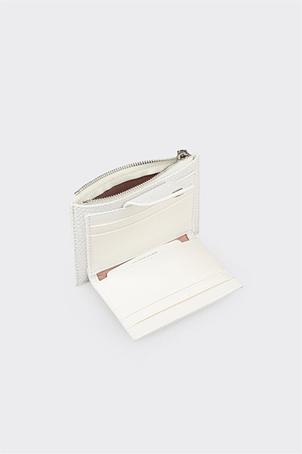 Ekru Kadın Cüzdan - 2