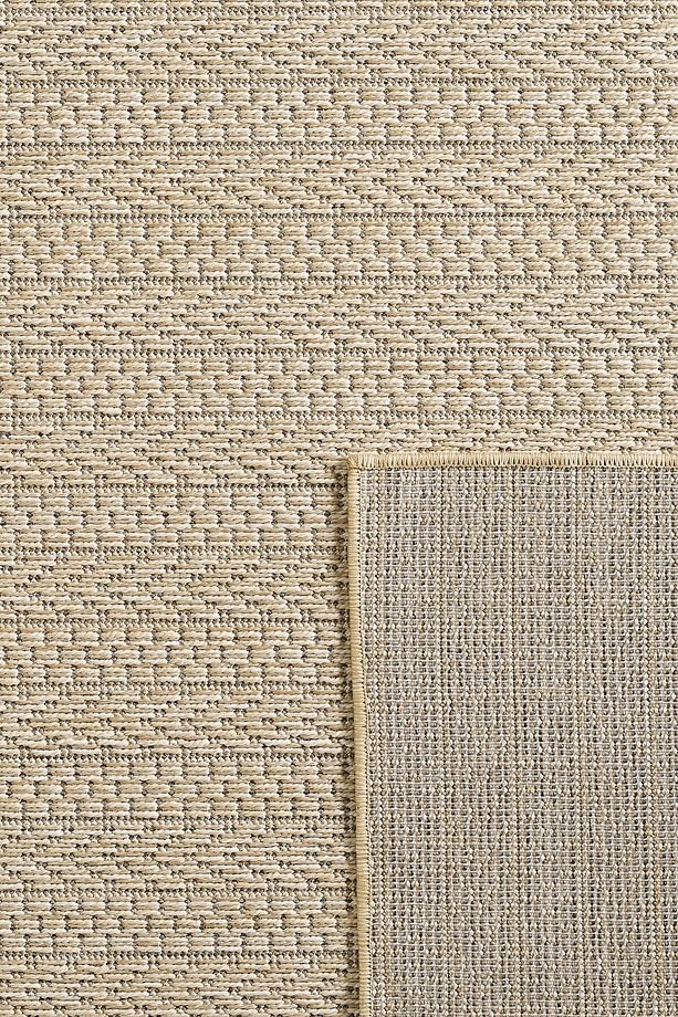 Hasır Bej Kahve Jüt Dokuma Ince Halı Sisal Salon Mutfak Oturma Odası Dış Mekan Halısı Kilim - 7