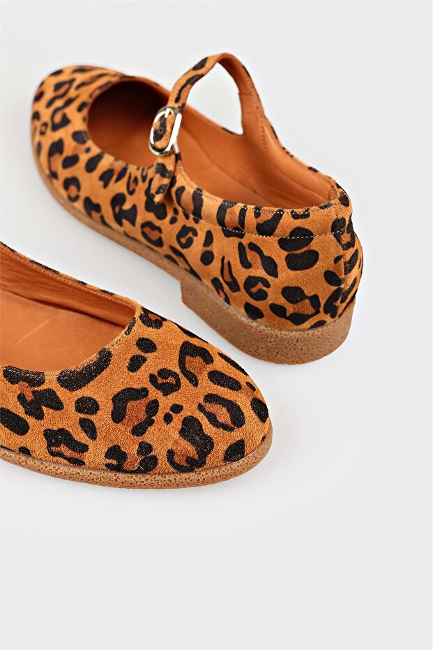 Taba Deri Kadın Babet - 5